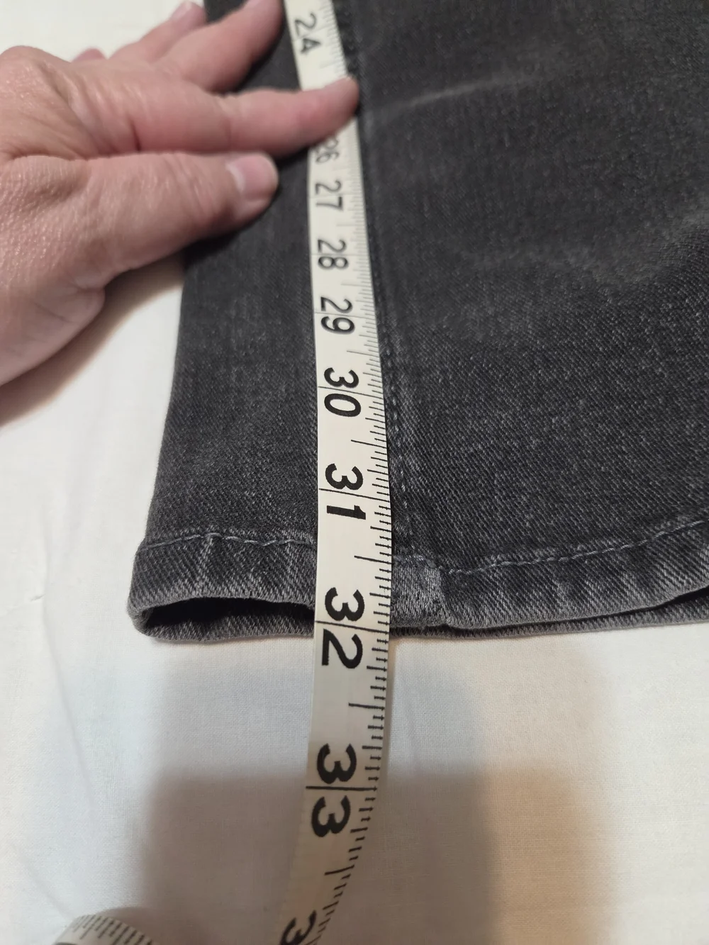 True Religion Ricky Relaxed Straight Jeans Black - Size 34x32 Flap Pocket